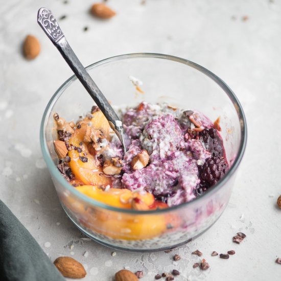 Coconut Chia Pudding Breakfast Bowl