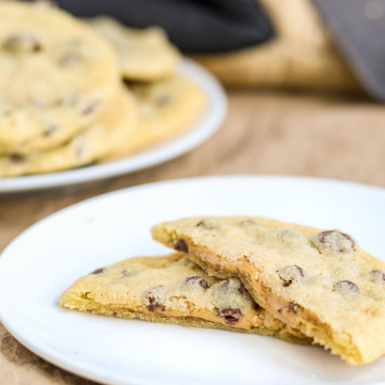 Peanut Butter Stuffed Cookies