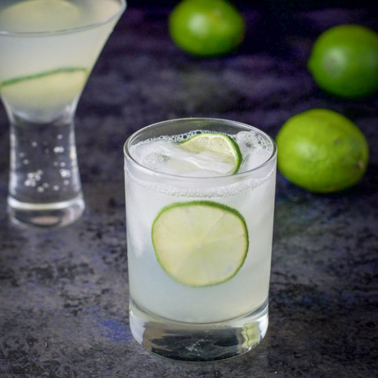 Vodka Gimlet Cocktail