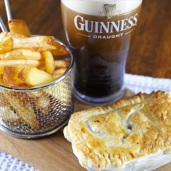 Slow Cooker Beef and Guinness Pie