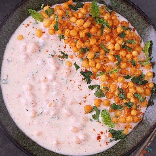 Boondi Raita / Flavored yogurt