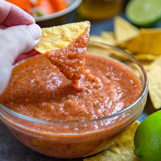 Roasted Tomato Salsa