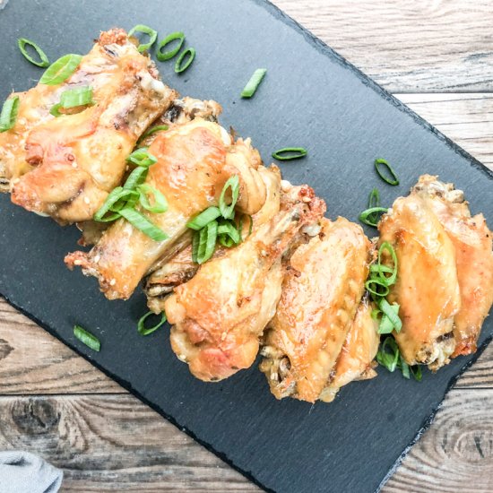 Crispy Oven Baked Chicken Wings