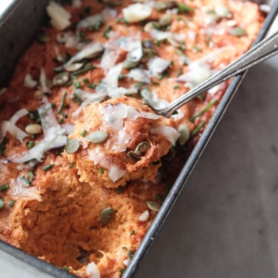 Savory Sweet Potato Bake