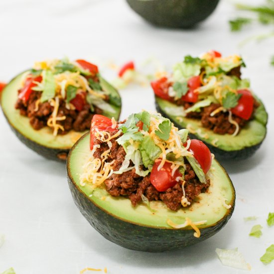 Taco Stuffed Avocados