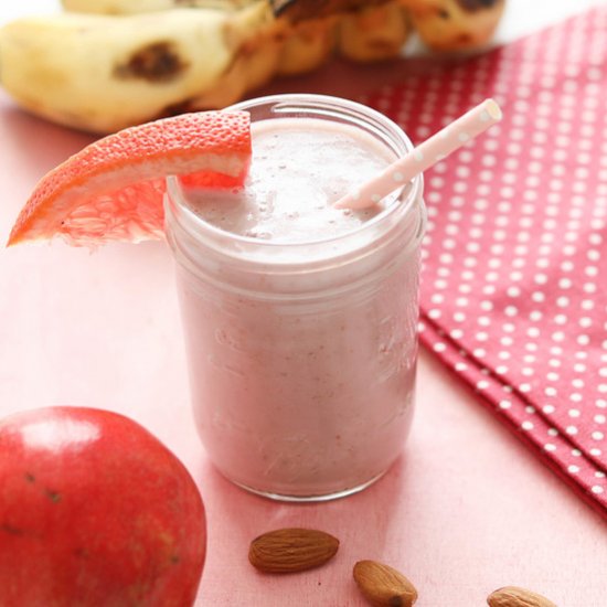 Grapefruit, Pomegranate Smoothie