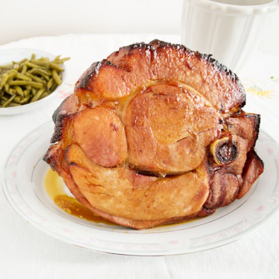 Brown Sugar Glazed Baked Ham