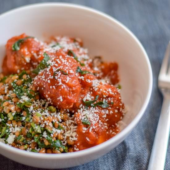 Easy Instant Pot Turkey Meatballs