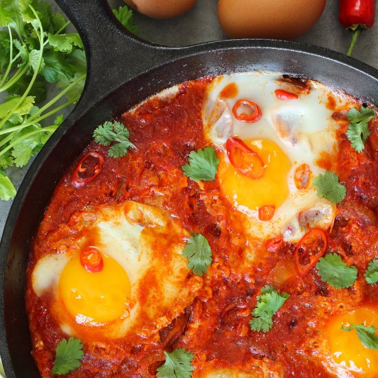 Eggs in Spicy Sambal