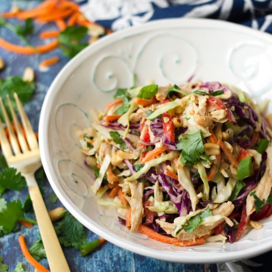 Asian Chicken Slaw Salad