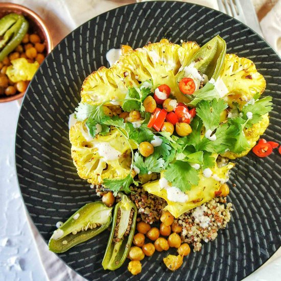 Turmeric Cauliflower Steaks