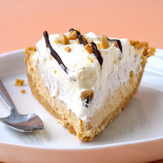 No Bake Peanut Butter Pie