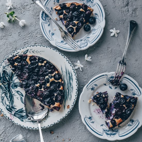 Vegan Blueberry Tart