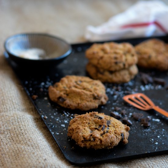 Wholewheat Choc Chip Cookies