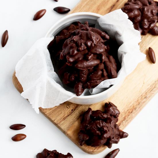 Dark Chocolate Nut Clusters