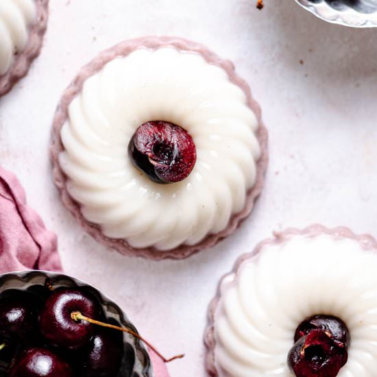 Cherry Vanilla Panna Cotta