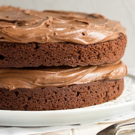 SUPER Easy Chocolate Cake