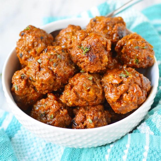 Instant Pot BBQ Meatballs