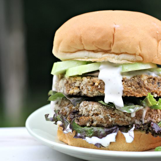 Vegetarian Lentil Burger