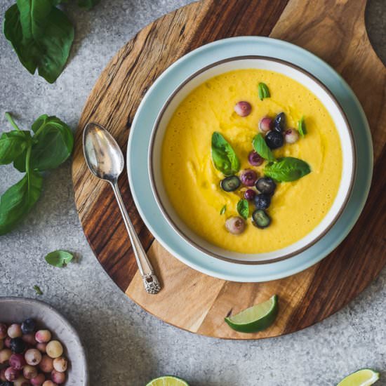 Cantaloupe Gazpacho