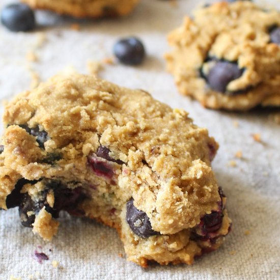 Cassava Lemon Blueberry Cookies