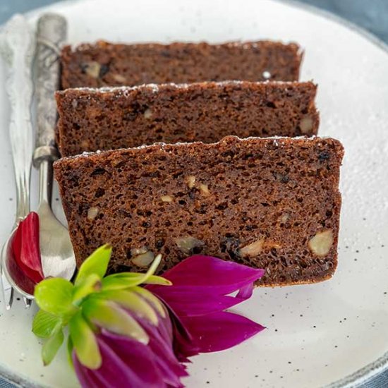 Grain-Free Gingerbread Walnut Loaf