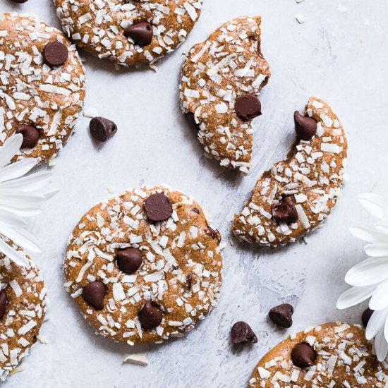 Coconut Almond Protein Cookies