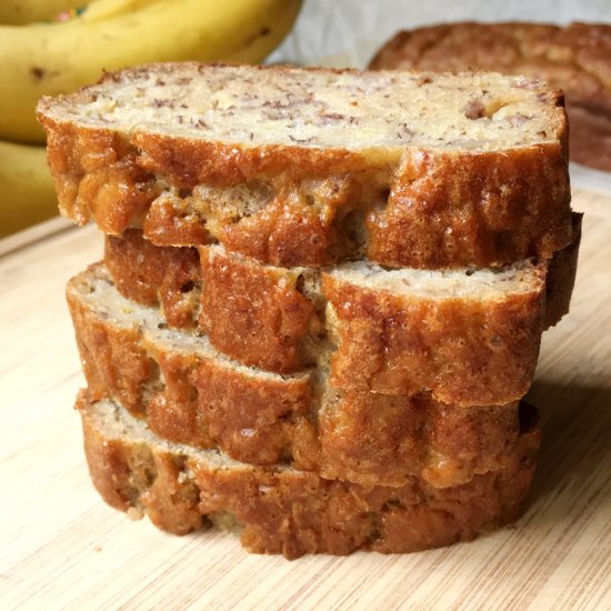 Moist Gluten-Free Banana Bread