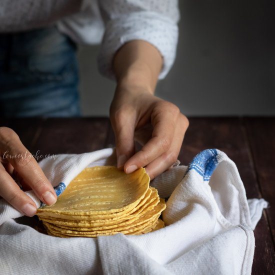 How To Make Homemade Corn Tortillas