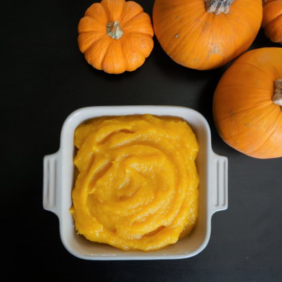 Pumpkin Puree in Instant Pot