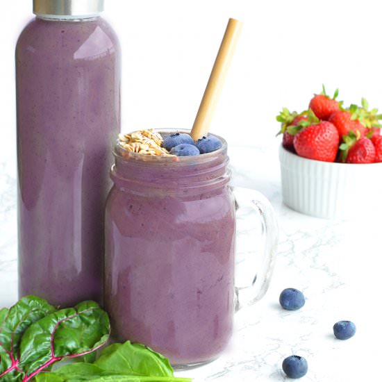 Blueberry Spinach Smoothie