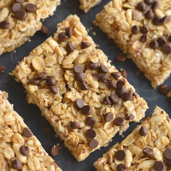 Honey Oats Granola Bars