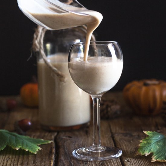 Homemade Pumpkin Pie Cream Liqueur