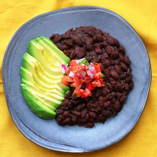 Black Beans From Scratch