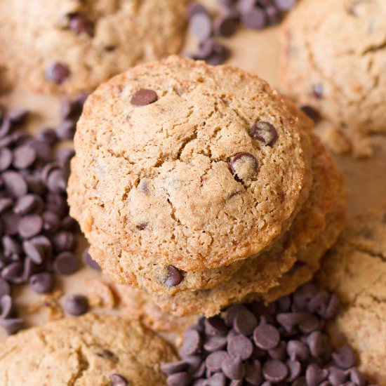 CassavaFlour Chocolate Chip Cookies