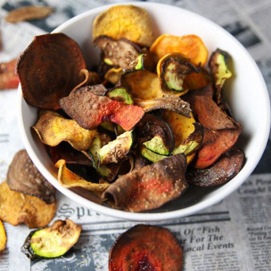 Air Fryer Veggie Chips