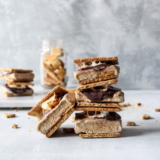 S’mores Ice Cream Sandwiches