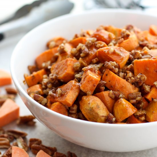 Brown Sugar Pecan Sweet Potatoes