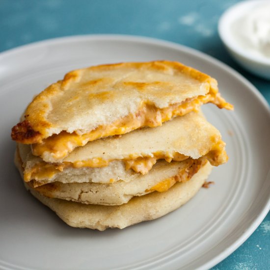 Bean and Cheese Pupusas