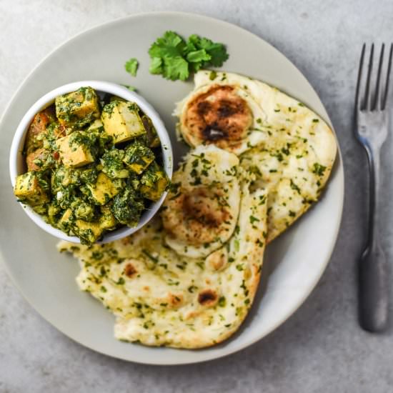 Vegan Palak Paneer