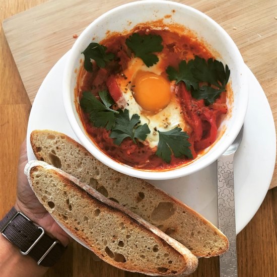 5 Minute Shakshouka