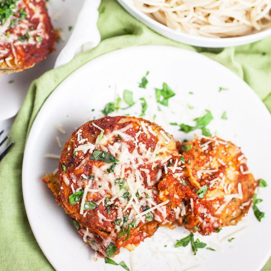 Easy Baked Eggplant Parmesan