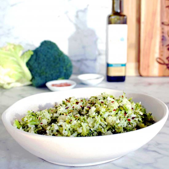 Broccoli & Cauliflower Mash