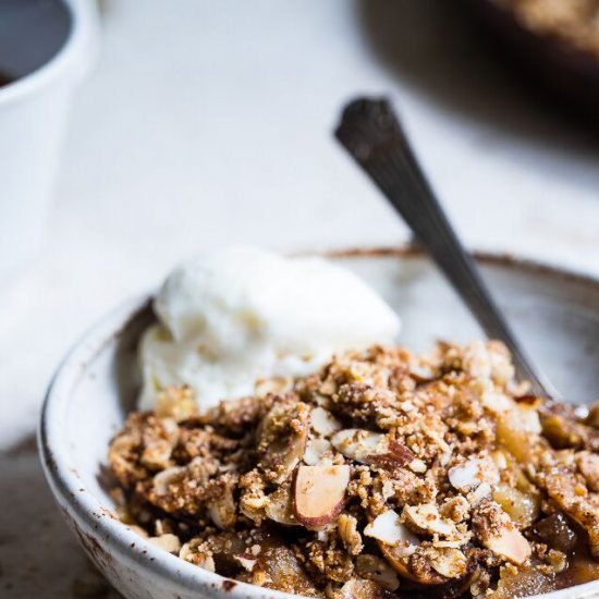 Gluten Free Vegan Apple Crisp