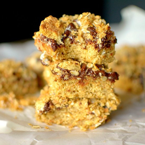 Gluten-free S’mores Oatmeal Bars