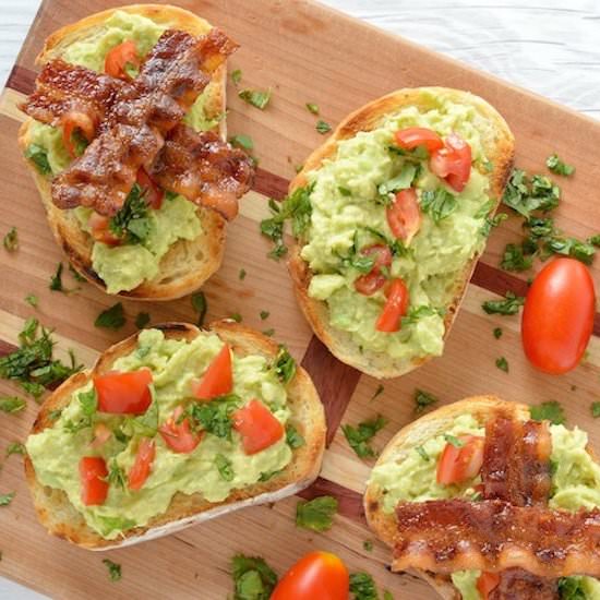 Bacon Avocado Toast