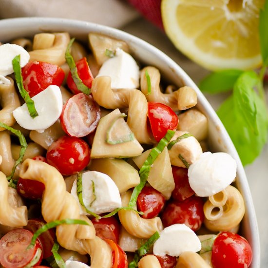 Balsamic Caprese Pasta Salad