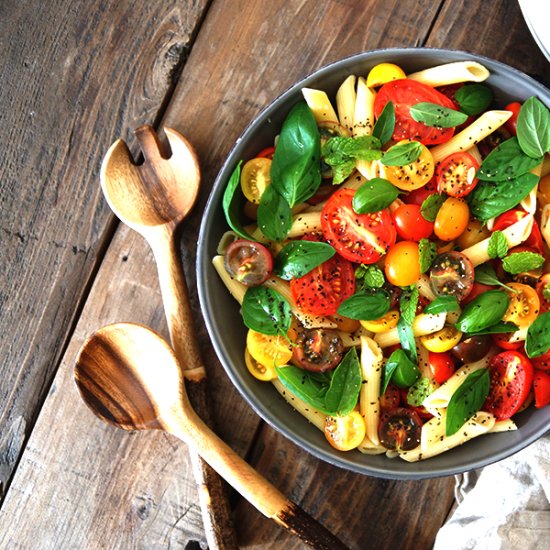 Colors of Summer Tomato Salad