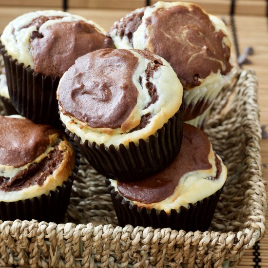 Chocolate Cream Cheese Muffins