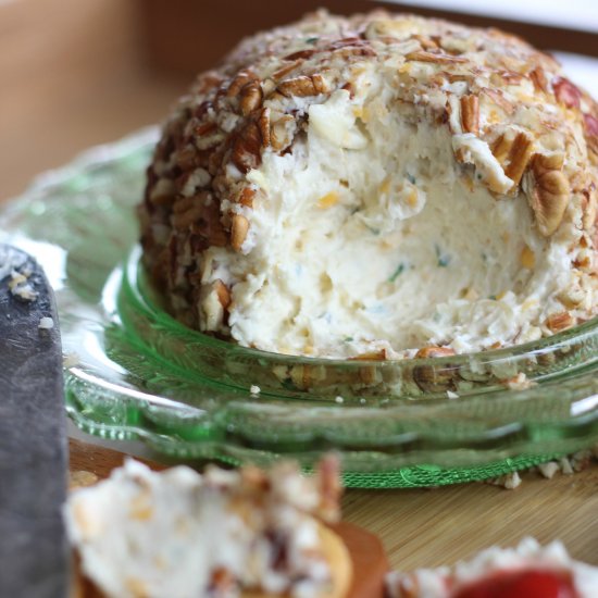 Pecan Crusted Cheese Ball